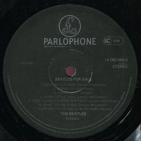 The Beatles : Beatles For Sale (LP, Album, RE, Gat)