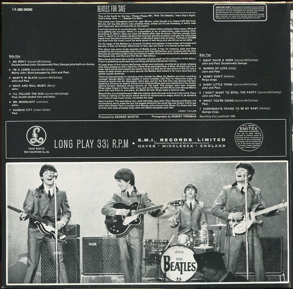 The Beatles : Beatles For Sale (LP, Album, RE, Gat)
