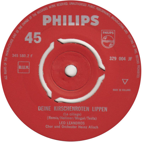 Leo Leandros : Piccolina (7",45 RPM,Single,Mono)