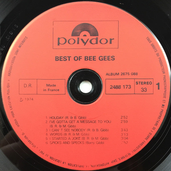 Bee Gees : Best Of Bee Gees (LP,Compilation,Reissue)