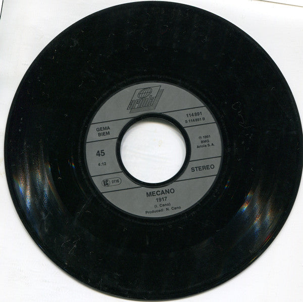 Mecano : Tu (7",45 RPM,Single)