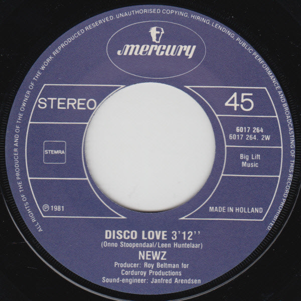 Newz (2) : Oeh I Say (7",45 RPM,Single)