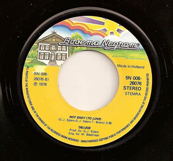 Deluge (3) : Broom (With Me) (7", Single)