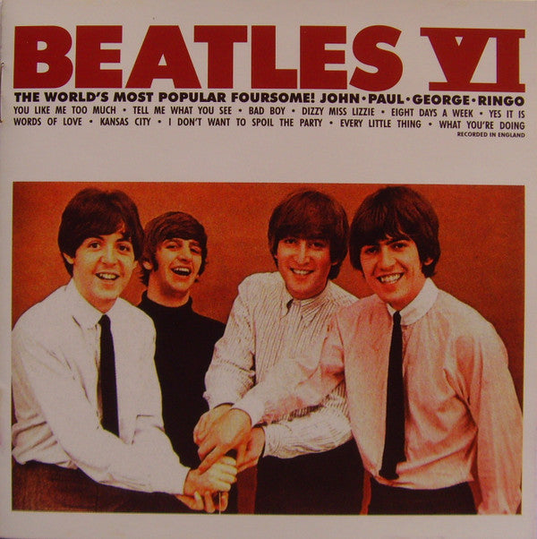 Beatles, The : Beatles VI (Album,Reissue,Unofficial Release,Stereo,Mono)