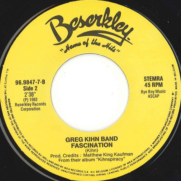Greg Kihn Band : Jeopardy ()