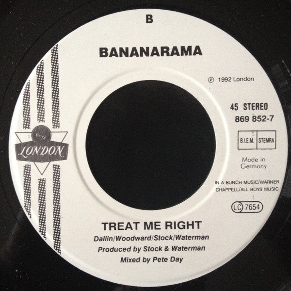 Bananarama : Movin' On (7",45 RPM,Single,Stereo)