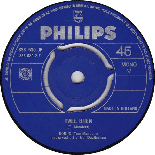 Dorus : Speel De Clown (7",45 RPM,Single,Mono)