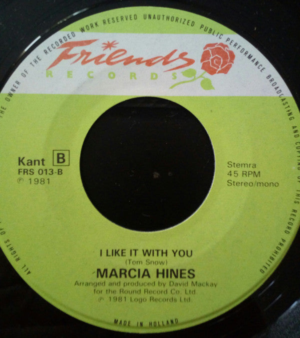 Marcia Hines : Many Rivers To Cross (7",45 RPM,Single)