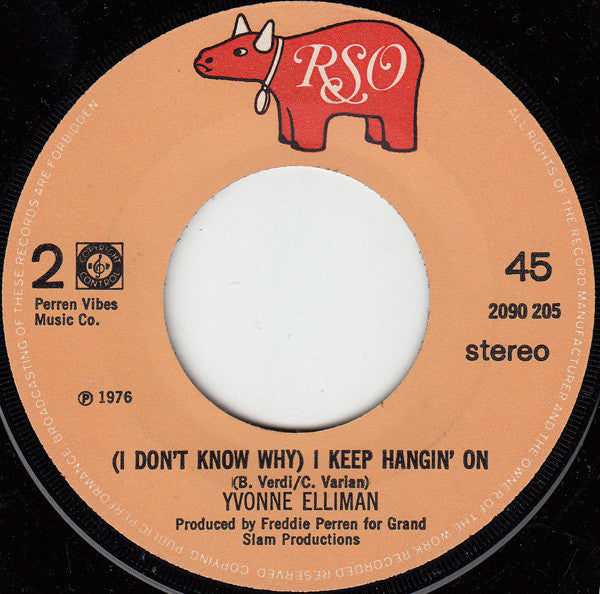 Yvonne Elliman : Love Me (7",45 RPM)