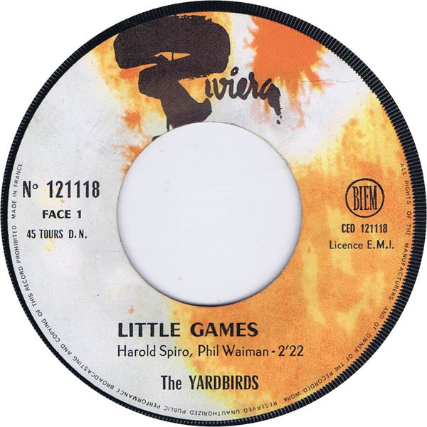 Yardbirds, The : Little Games (7",45 RPM,Single)