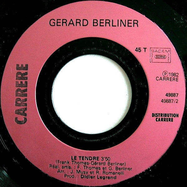 Gérard Berliner : Louise (7",45 RPM,Single)
