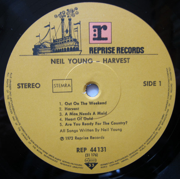 Neil Young : Harvest (LP,Album)