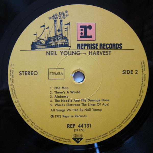 Neil Young : Harvest (LP,Album)
