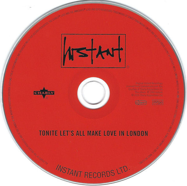 Various : Tonite Let's All Make Love In London (Compilation,Reissue,Remastered,Stereo,Mono)