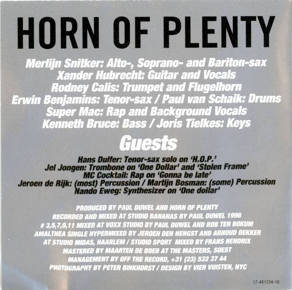 Horn Of Plenty : Horn Of Plenty (Album)