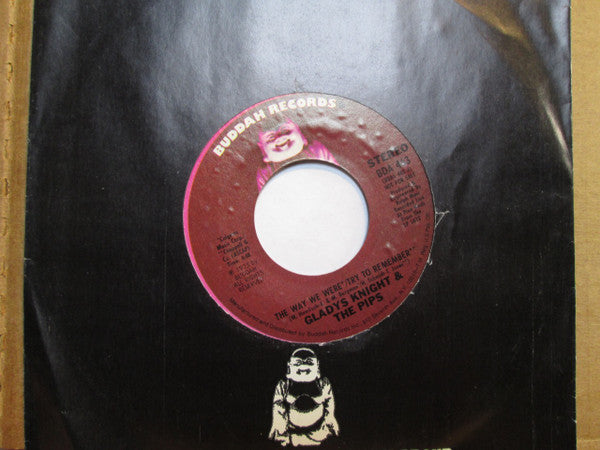 Gladys Knight And The Pips : The Way We Were / Try To Remember (7",45 RPM,Single,Promo,Stereo,Mono)