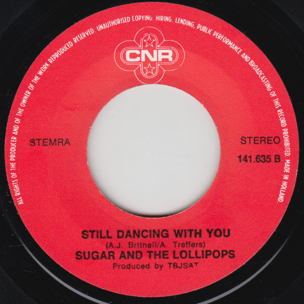 Sugar & The Lollipops : I Can Dance (7",45 RPM,Single,Stereo)