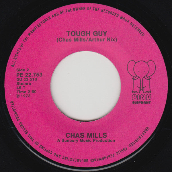 Chas Mills : You're Tying Me Down / Tough Guy (7",45 RPM,Single)
