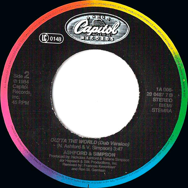 Ashford & Simpson : Outta The World (7", Single)