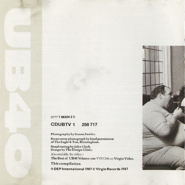 UB40 : The Best Of UB40 - Volume One (Compilation)