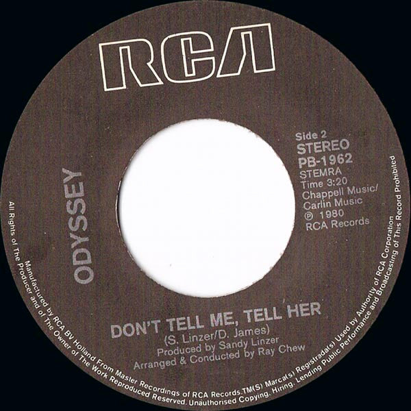 Odyssey (2) : Use It Up And Wear It Out (7",Single,45 RPM)