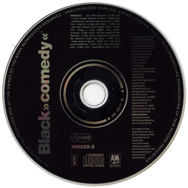 Black (2) : Comedy (Album,Reissue)