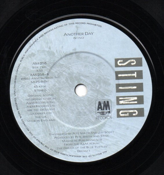 Sting : If You Love Somebody Set Them Free (7",45 RPM,Single)
