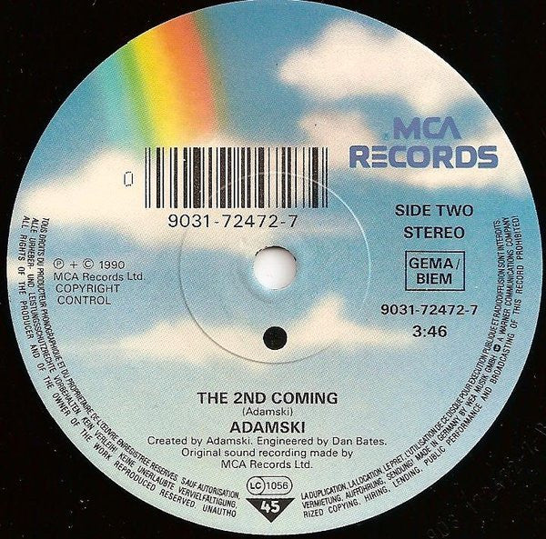 Adamski : The Space Jungle (7",45 RPM,Single)