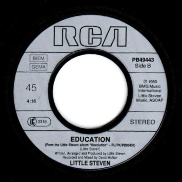 Little Steven : Revolution (7",45 RPM,Single,Stereo)