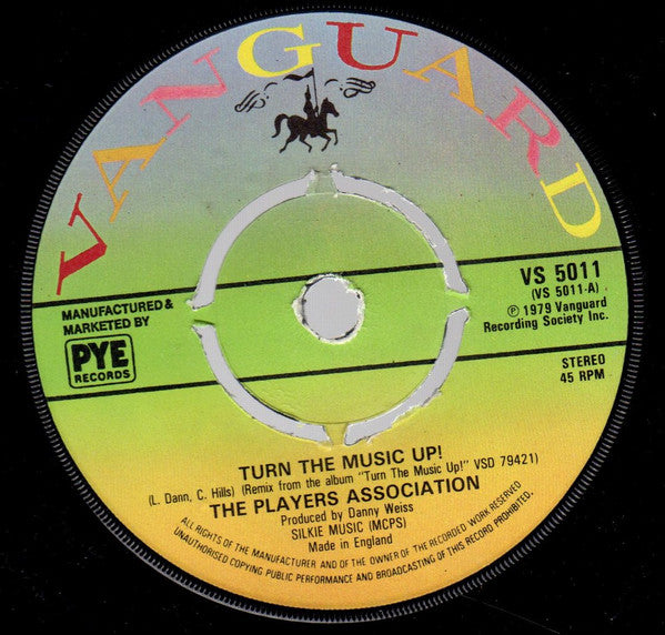 Players Association, The : Turn The Music Up! (7",45 RPM,Single)