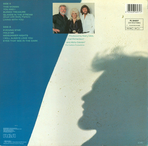 Kenny Rogers : Eyes That See In The Dark (LP,Album,Stereo)