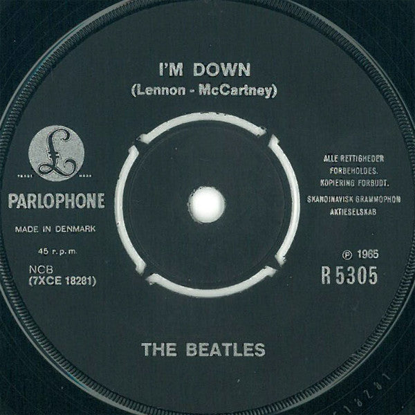 Beatles, The : Help! / I'm Down (7",45 RPM,Single)