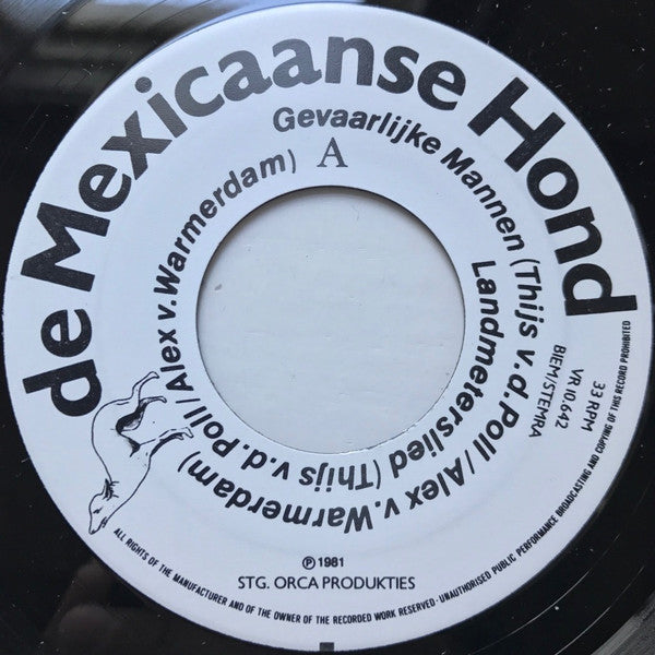 De Mexicaanse Hond : Broers (7",33 ⅓ RPM,EP)