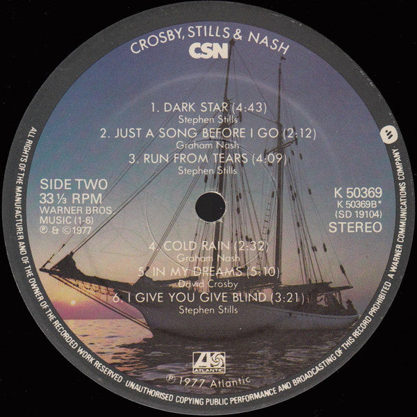 Crosby, Stills & Nash : CSN (LP,Album)