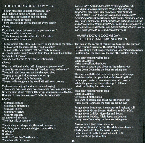 Elvis Costello : Mighty Like A Rose (Album)