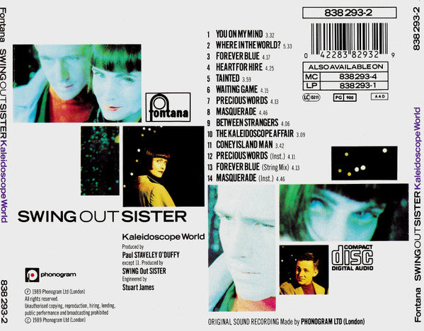 Swing Out Sister : Kaleidoscope World (Album)