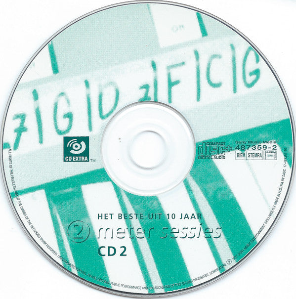 Various : Het Beste Uit 10 Jaar 2 Meter Sessies (Compilation,Enhanced)