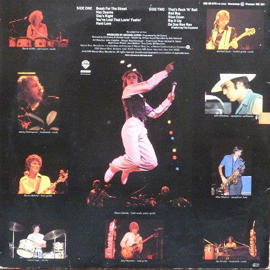 Shaun Cassidy : Live - That's Rock'N Roll (LP, Album, Promo)