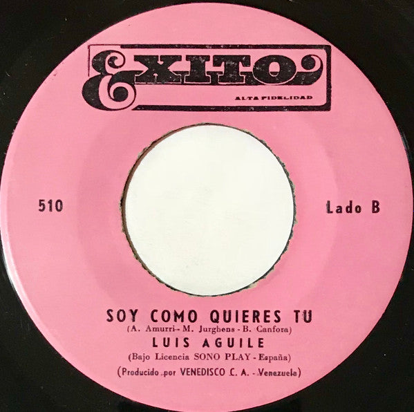 Luis Aguile : Cuando Salí De Cuba (7",45 RPM,Single,Promo)