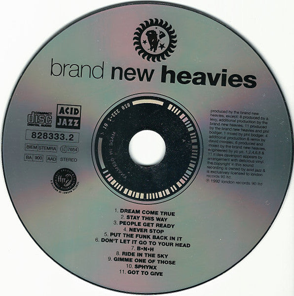 Brand New Heavies, The : The Brand New Heavies (Album)