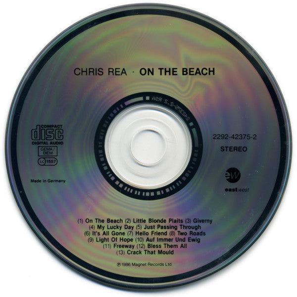 Chris Rea : On The Beach (Album,Reissue)