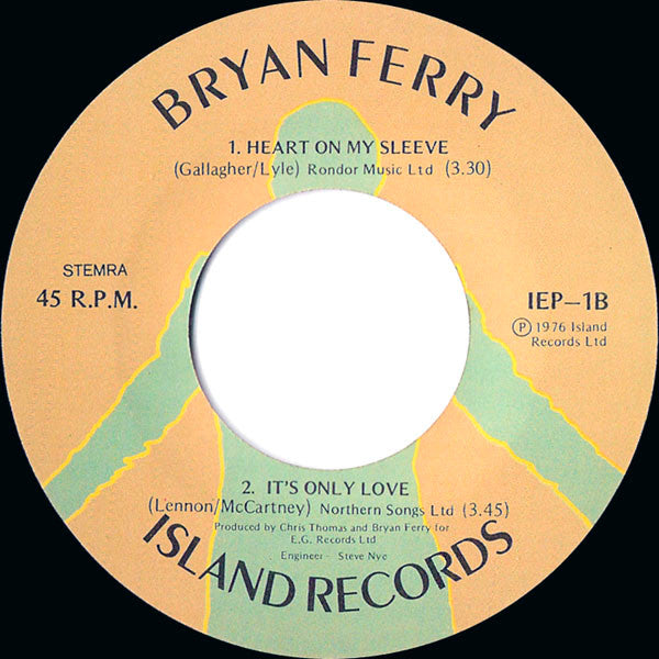 Bryan Ferry : Extended Play (7",EP,45 RPM)