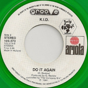 K.I.D. : Don't Stop (7",45 RPM,Single,Stereo)