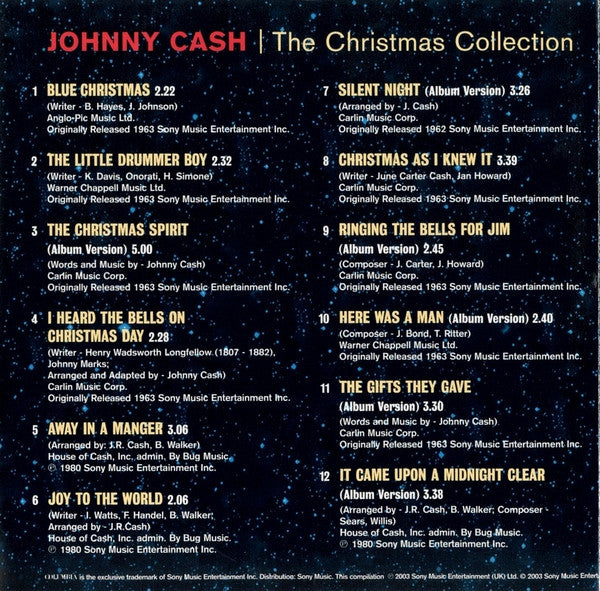 Johnny Cash : The Christmas Collection (Compilation)