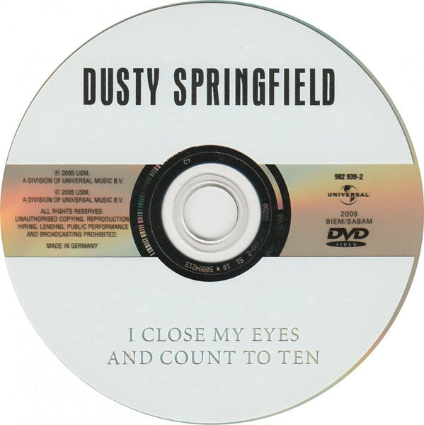 Dusty Springfield : I Close My Eyes And Count To Ten (DVD-Video)
