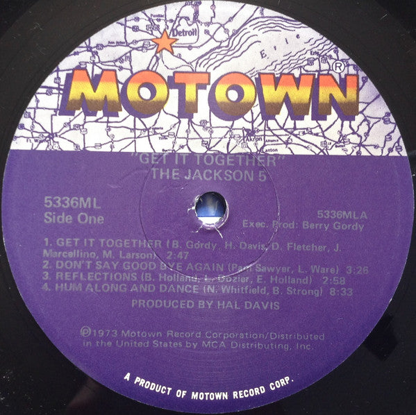 The Jackson 5 : Get It Together (LP, Album, RE)