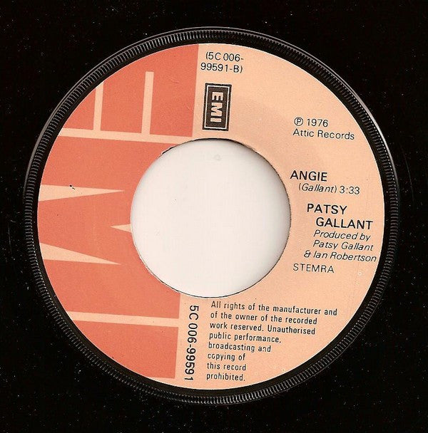 Patsy Gallant : From New York To L.A. (7",Single,45 RPM)