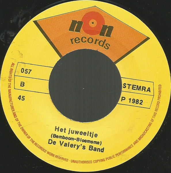 De Valery's Band : Veerman, O Veerman (7",Single)
