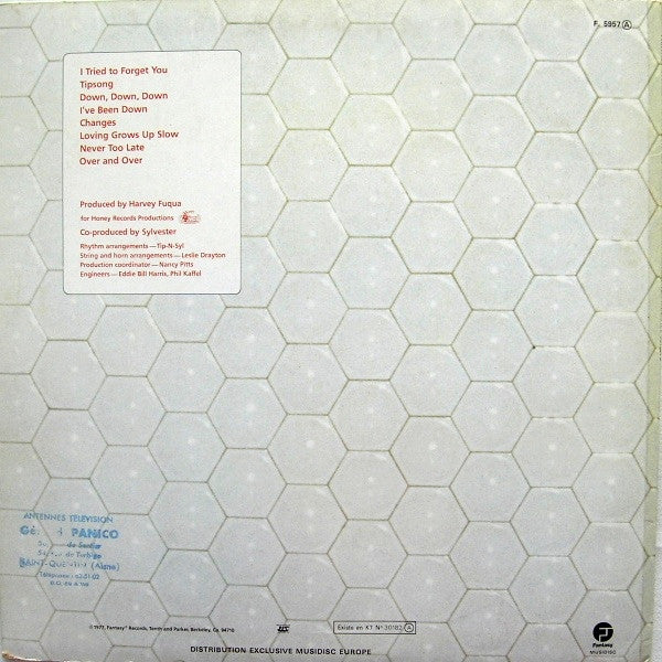 Sylvester : Over And Over (LP,Album)