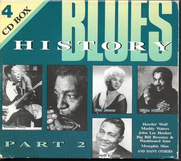 Various : Blues History Part 2 (Compilation)